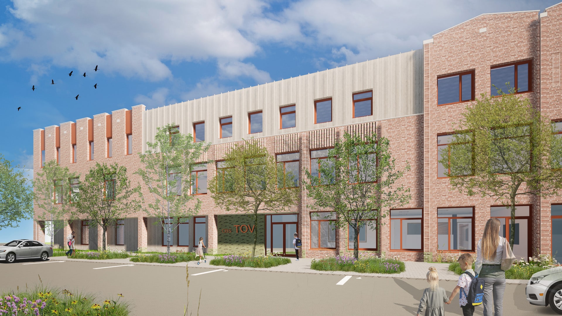 5 Park Vredenburgh Waddinxveen exterieur render Spring architecten